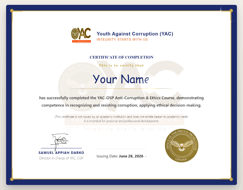 Certificate of Completion Preview